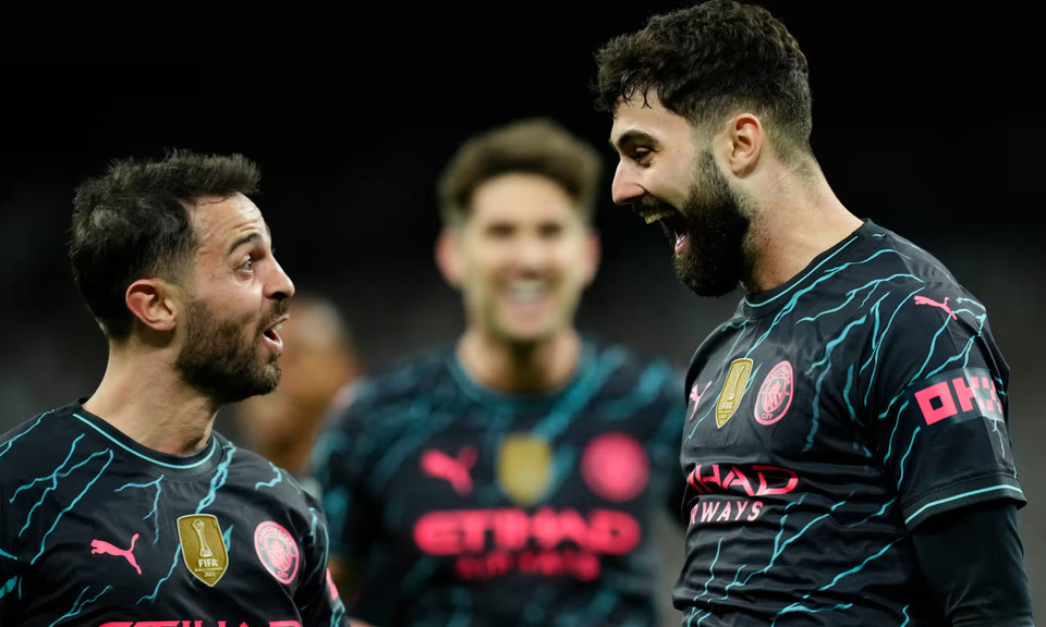 Niềm vui của Joško Gvardiol và Silva. (Nguồn: AP)