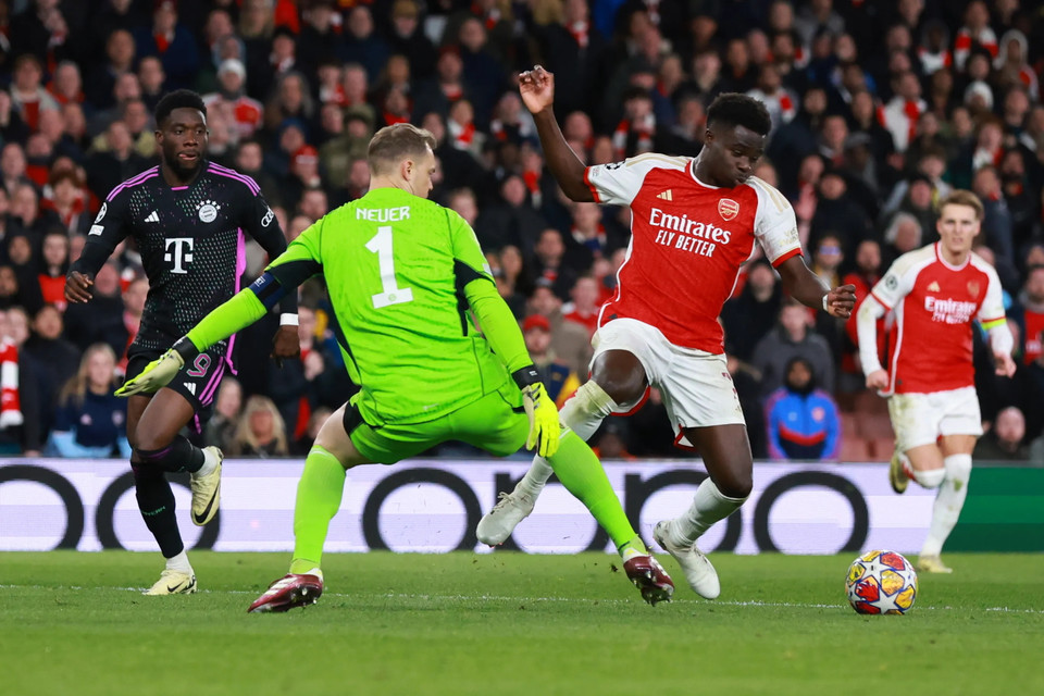 Những phút trận, Arsenal tiếp tục chơi tấn công nhưng không thể có thêm bàn thắng. (Nguồn: The Guardian)