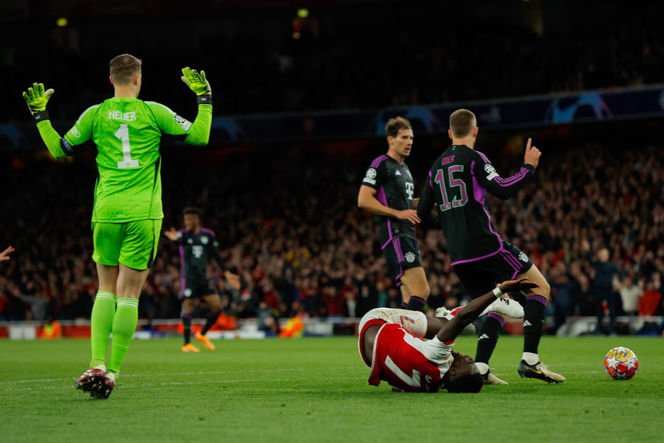 Chỉ giành kết quả hòa 2-2, Arsenal sẽ đối mặt nhiều khó khăn ở trận lượt về trên đất Đức. (Nguồn: Getty Images)