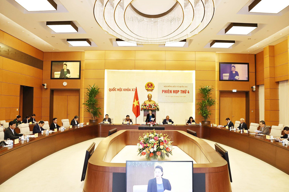 Quang cảnh phiên họp. (Ảnh: Trọng Đức/TTXVN)