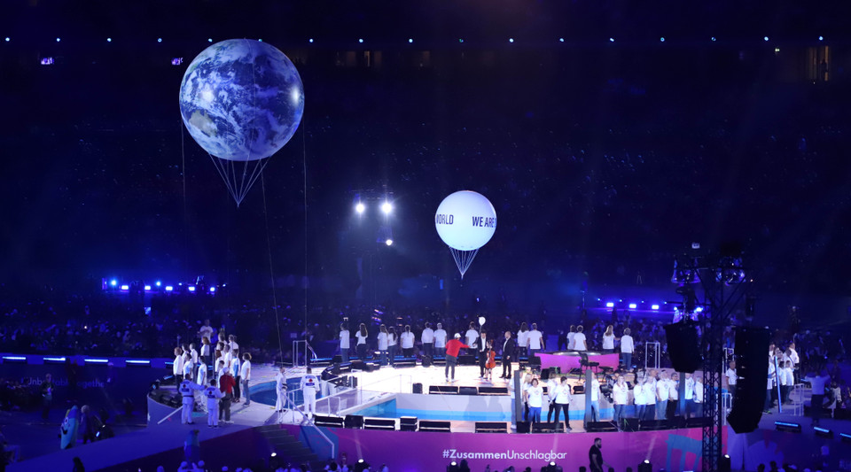 Hình ảnh ấn tượng tại Special Olympics Berlin 2023. (Ảnh: Mạnh Hùng/TTXVN)