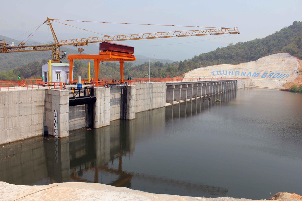 Nhà máy thủy điện Krông Nô 3, thuộc địa bàn xã Đạ Tông, huyện Đam Rông (Lâm Đồng) do Công ty Cổ phần Thủy điện Trung Nam Krông Nô (Tập đoàn Trung Nam) đầu tư, đi vào hoạt động từ tháng 4/2016. (Ảnh: Phạm Kha/TTXVN)