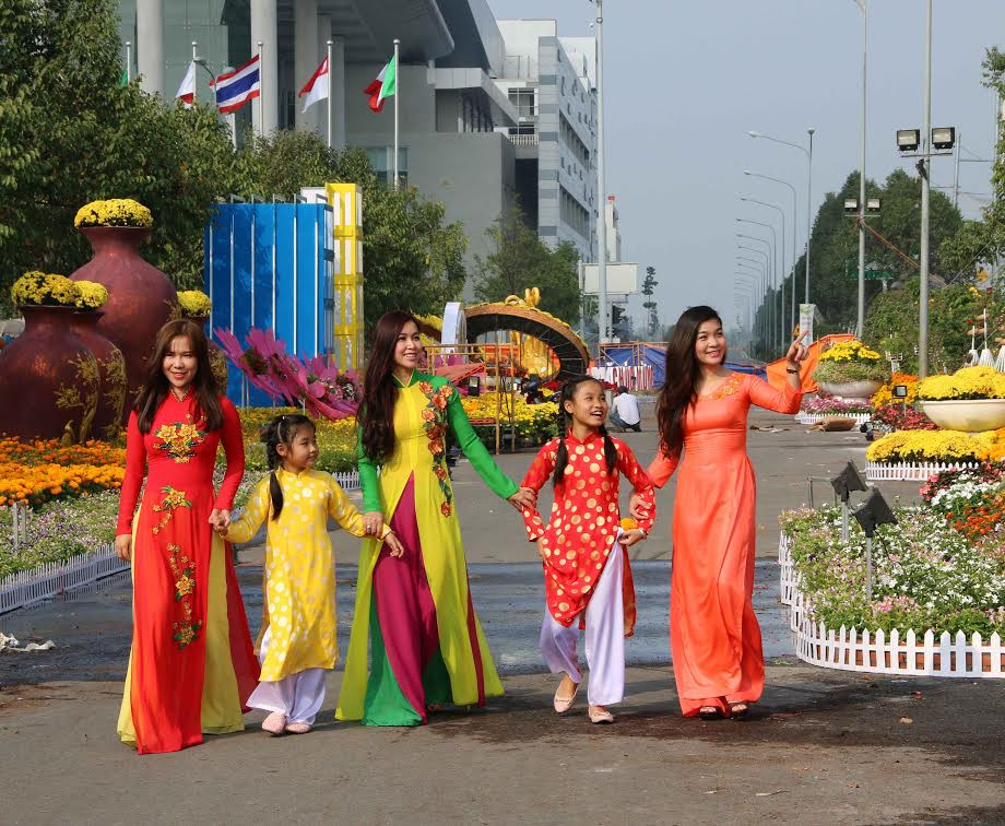 Một gốc đường hoa. (Ảnh: Quách Lắm/Vietnam+)