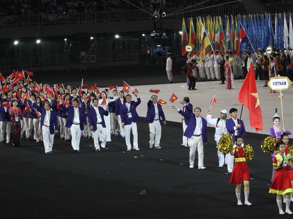 Thể thao Việt Nam đạt thành tích cao tại SEA Games 27. (Nguồn: TTXVN)