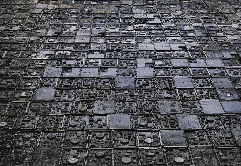 Bảng mạch cũ ở Atlanta năm 2004