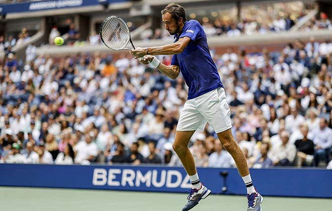 Tay vợt người Nga đã nhanh chóng có được thế trận áp đảo... (Nguồn: Getty Images)