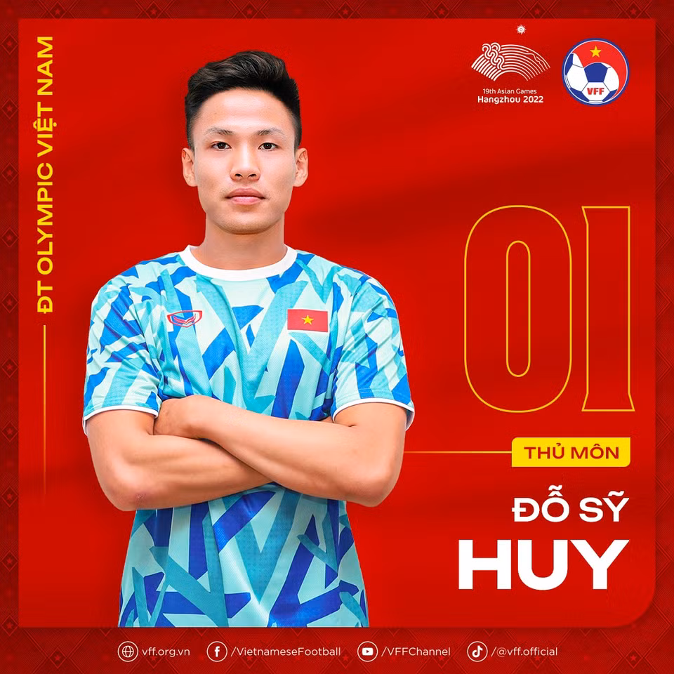 Thủ môn, đội trưởng Đỗ Sỹ Huy. (Nguồn: VFF)
