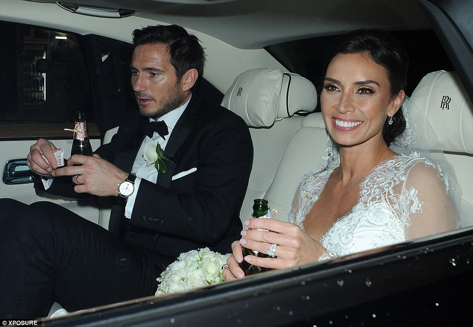 Lampard và Christine Bleakley đã đính hôn cách đây 4 năm.