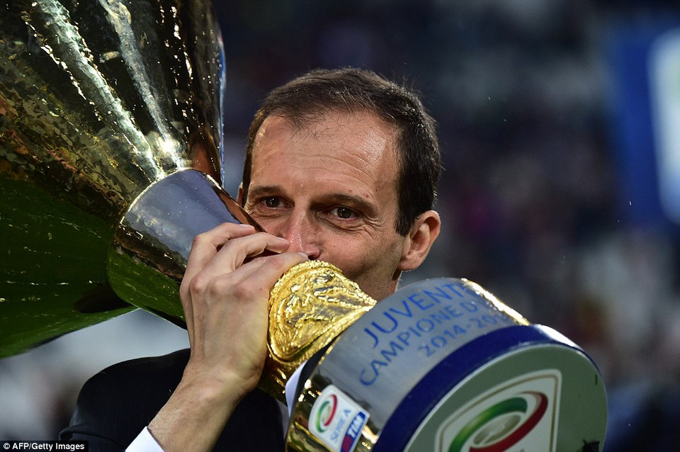 Max Allegri đã mang thành công đến cho Juve.