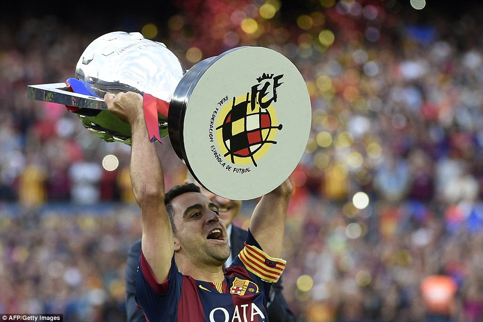 Đây cũng là trận đấu cuối cùng của Xavi Hernandez trên sân Nou Camp.