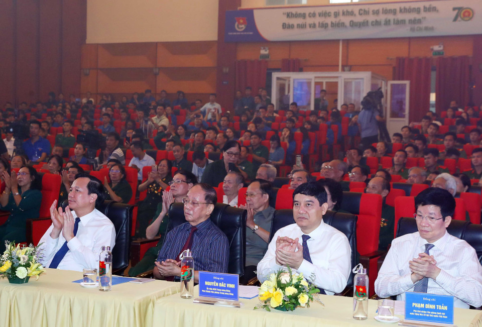 Các đại biểu tham dự Lễ kỷ niệm. (Ảnh: Thống Nhất/TTXVN)