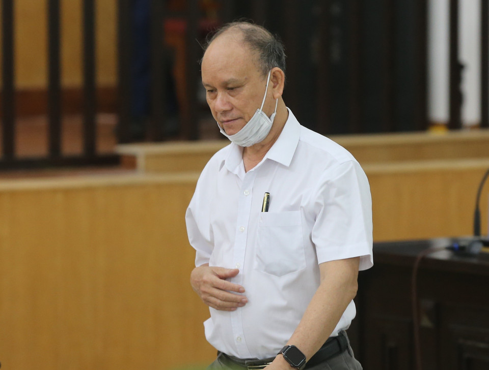  Bị cáo Trần Văn Minh, cựu Chủ tịch UBND thành phố Đà Nẵng. (Ảnh: Doãn Tấn/TTXVN)