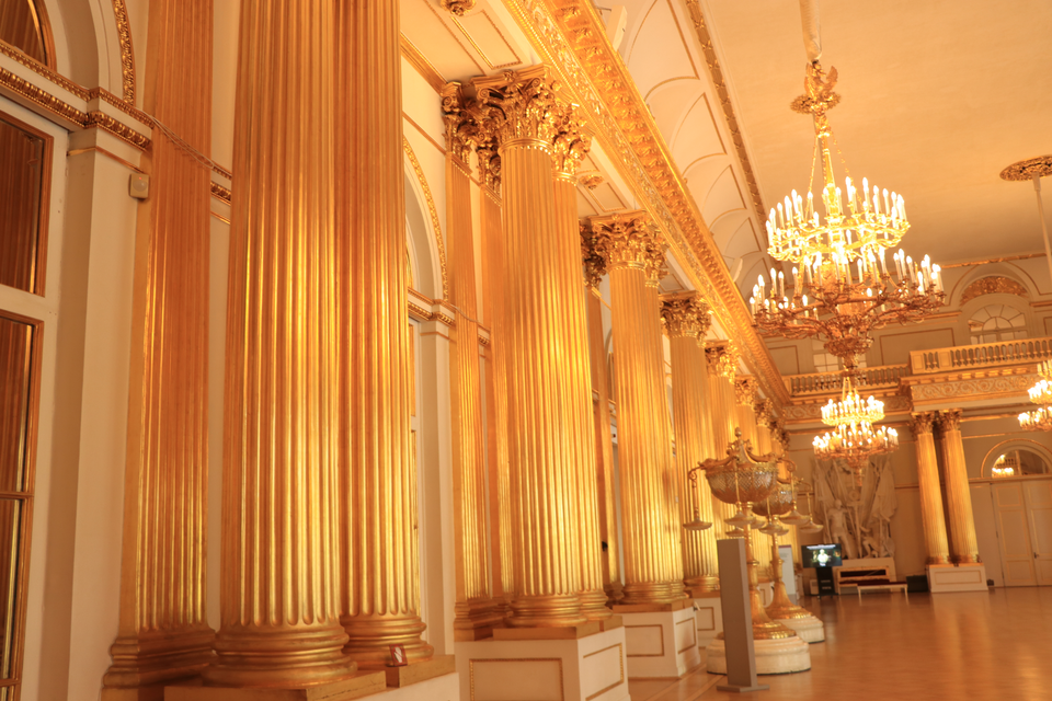 Bảo tàng Hermitage lọt top 5 bảo tàng lớn nhất thế giới với rất nhiều kiệt tác nghệ thuật được trưng bày. (Ảnh: Hùng Võ/Vietnam+)