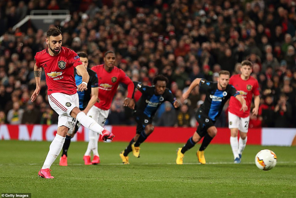 Bruno là người mở đầu cho chiến thắng của Quỷ đỏ từ chấm đá phạt 11m ở phút 27. Đây cũng là bàn thắng thứ 2 của anh cho Quỷ đỏ.