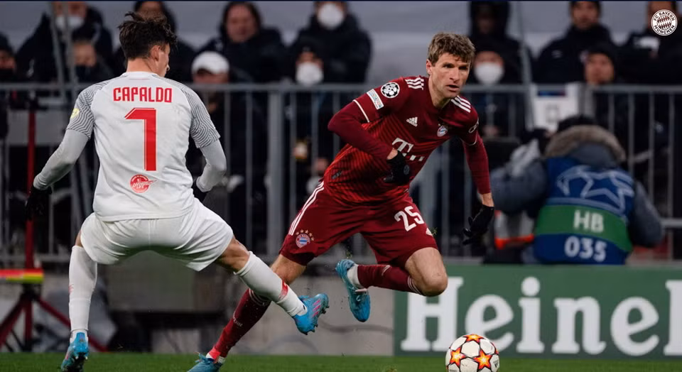 Sang hiệp 2, Bayern Munich tiếp tục lại đội chiếm ưu thế. (Nguồn: FcBayern)