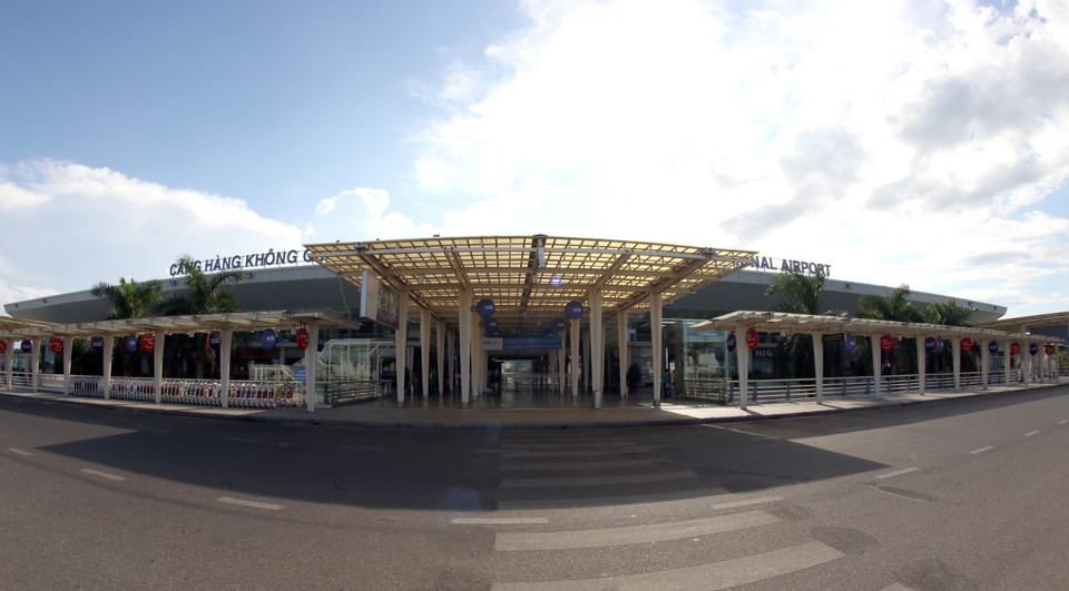 Ga đi tại Cảng Hàng không quốc tế Đà Nẵng tạm dừng hoạt động từ 0 giờ ngày 28/7/2020. (Ảnh: Trần Lê Lâm/TTXVN)