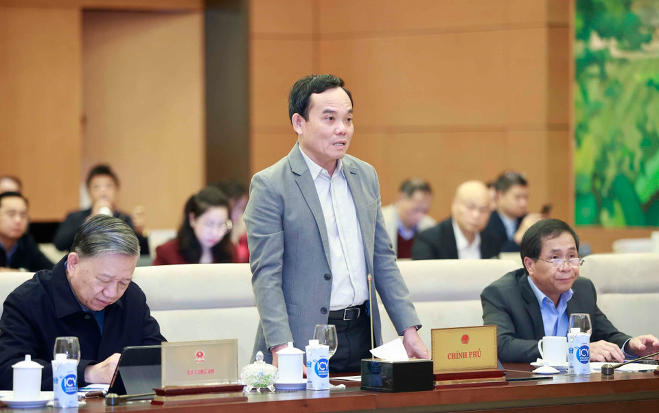 Phó Thủ tướng Chính phủ Trần Lưu Quang phát biểu. (Ảnh: Doãn Tấn/TTXVN)