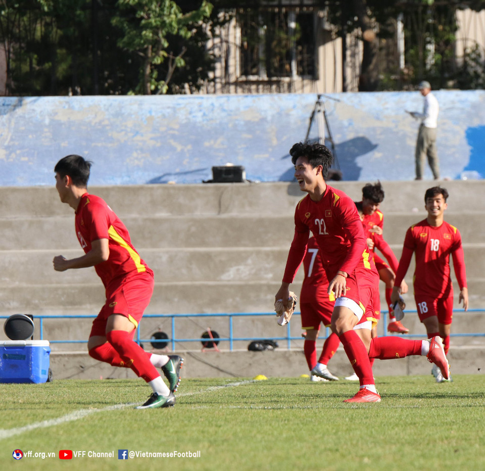 Các cầu thủ đều rất thoải mái. (Nguồn: VFF)
