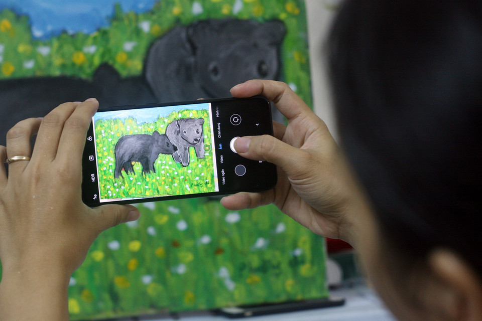 Camera kép của Mi8 cho chất lượng hình ảnh khá đẹp.