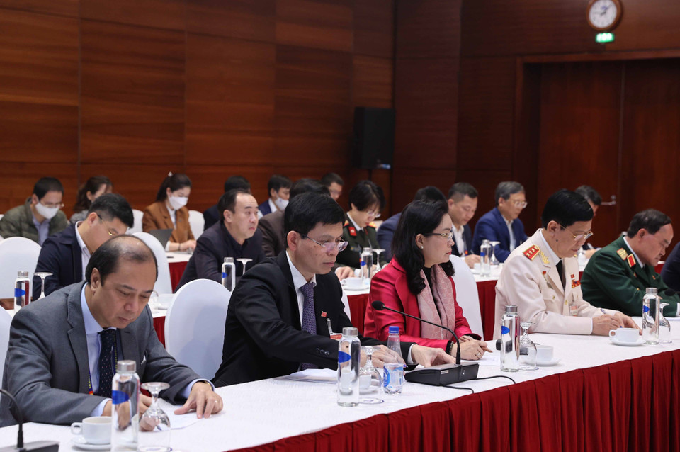 Các đại biểu dự phiên họp. (Ảnh: Thống Nhất/TTXVN)