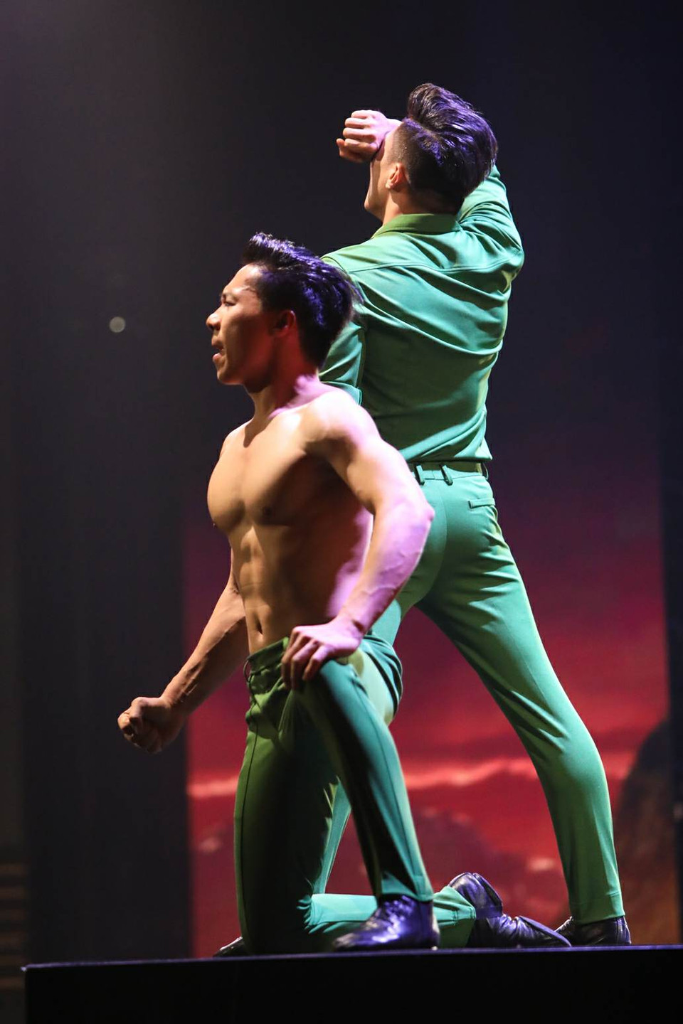 Một số hình ảnh biểu diễn của Quốc Cơ-Quốc Nghiệp trong đêm chung kết. (Ảnh: Hải An/Vietnam+)