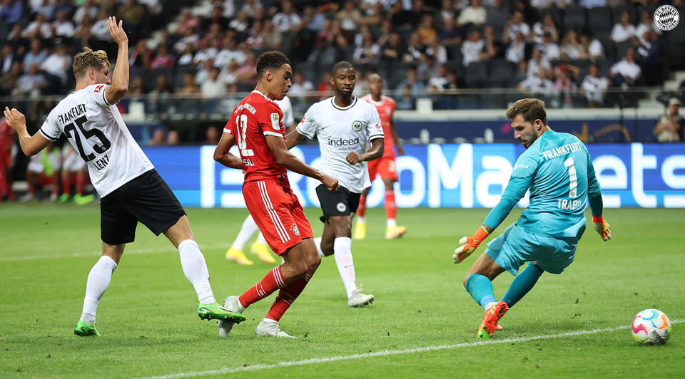 Tuy nhiên, Jamal Musiala sau đó đã thiết lập lại cách biệt về tỷ số...(Nguồn: FcBayern)