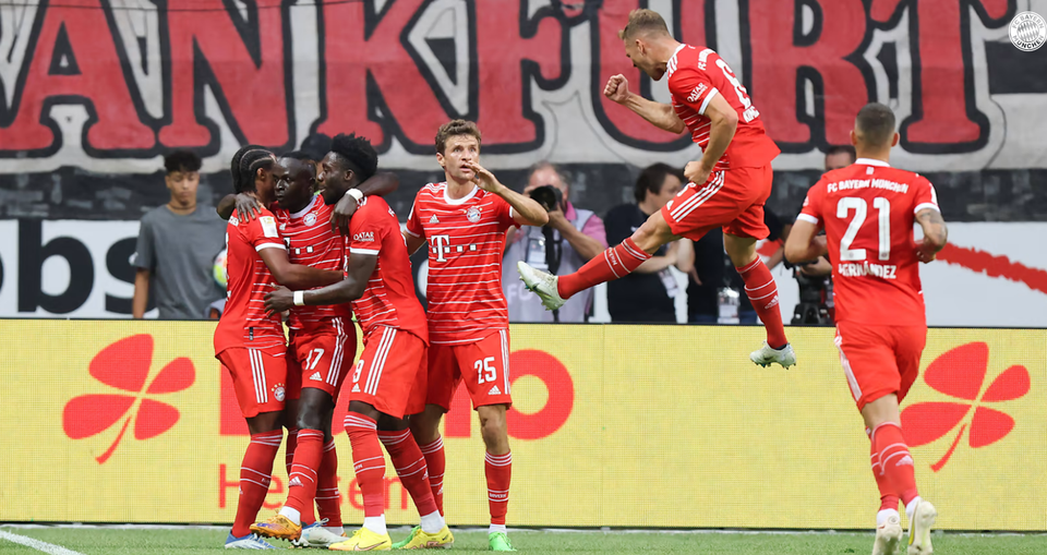 Bàn thắng của Mane giúp Hùm xám dẫn 3-0 cho sau chưa đầy 30 phút thi đấu.(Nguồn: FcBayern)