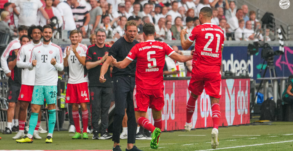 ...để nhân đôi cách biệt cho đội khách. (Nguồn: FcBayern)