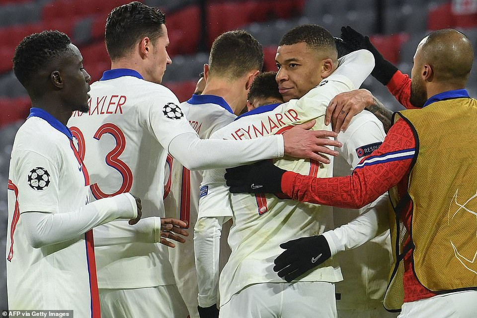 Chiến thắng này giúp PSG có lợi thế lớn trước trận lượt về vào tuần sau. (Nguồn: Getty Images)