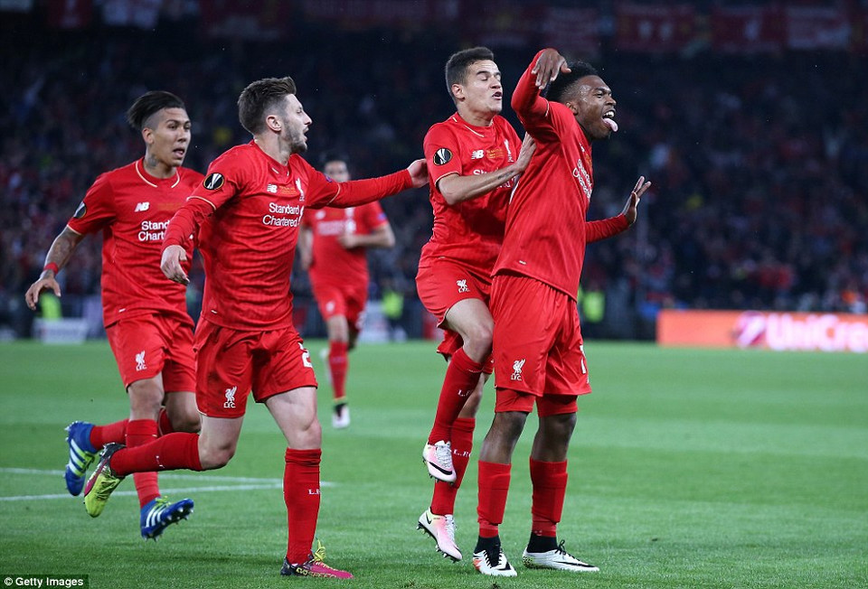 mở tỷ số 1-0 cho Liverpool.