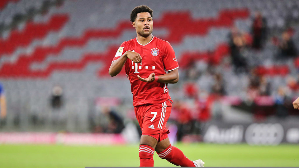 ...bằng bàn thắng mở tỷ số ở ngay phút thứ tư của Gnabry. (Nguồn: FcBayern)