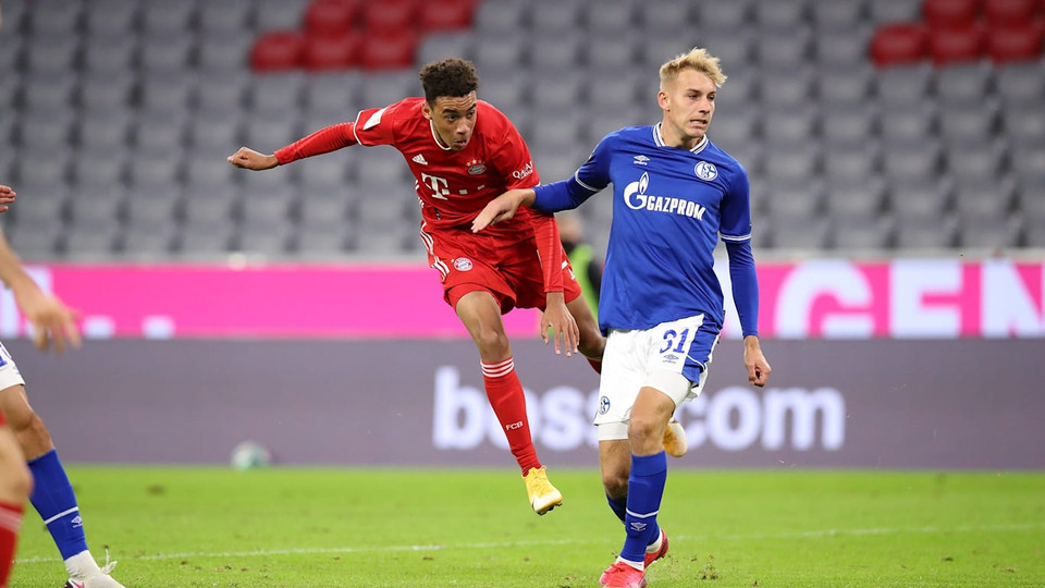 Đến phút 81, Jamal Musiala khép lại một trận cầu hoàn hảo cho Bayern với bàn thắng ấn định tỷ số 8-0 cho Bayern Munich. (Nguồn: FcBayern)