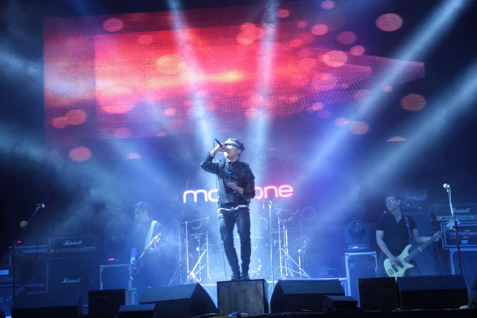 Ban nhạc KOP mang đến nhiều điều mới lạ. (Ảnh: PV/Vietnam+)