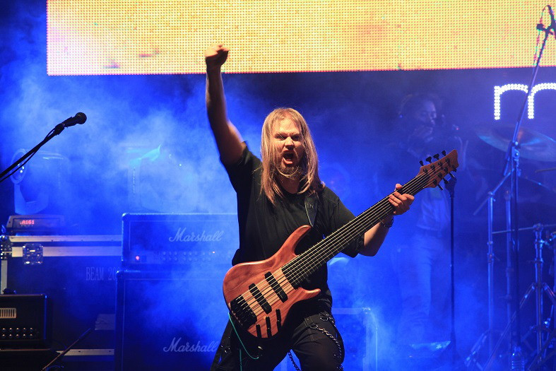 Andromeda khiến không gian rock thực sự bùng nổ. (Ảnh: PV/Vietnam+)