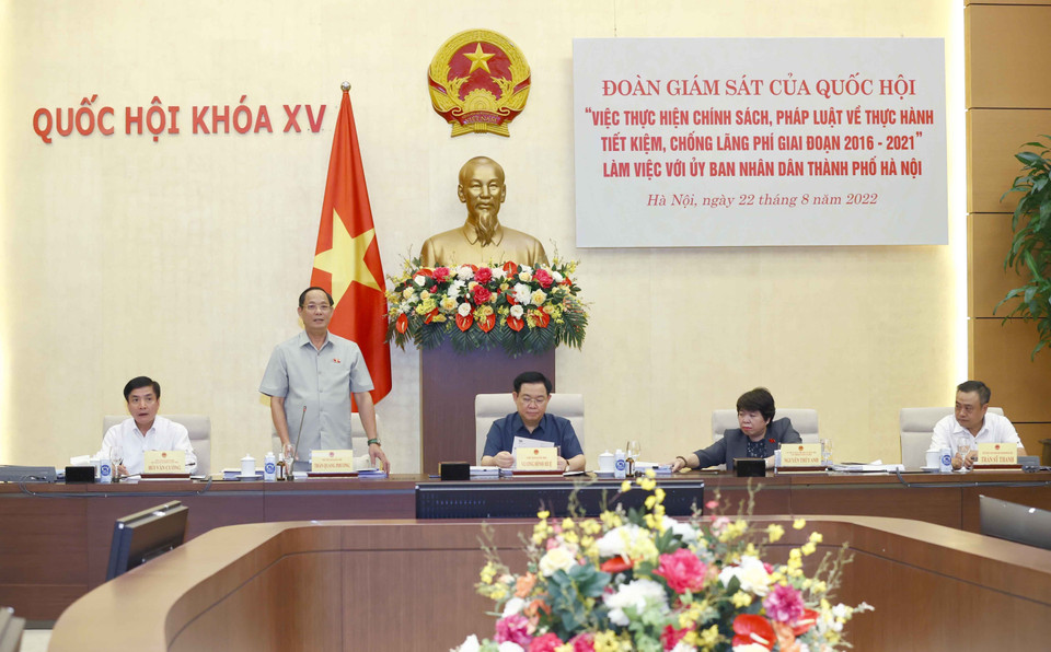 Phó Chủ tịch Quốc hội Trần Quang Phương phát biểu. (Ảnh: Doãn Tấn/TTXVN)