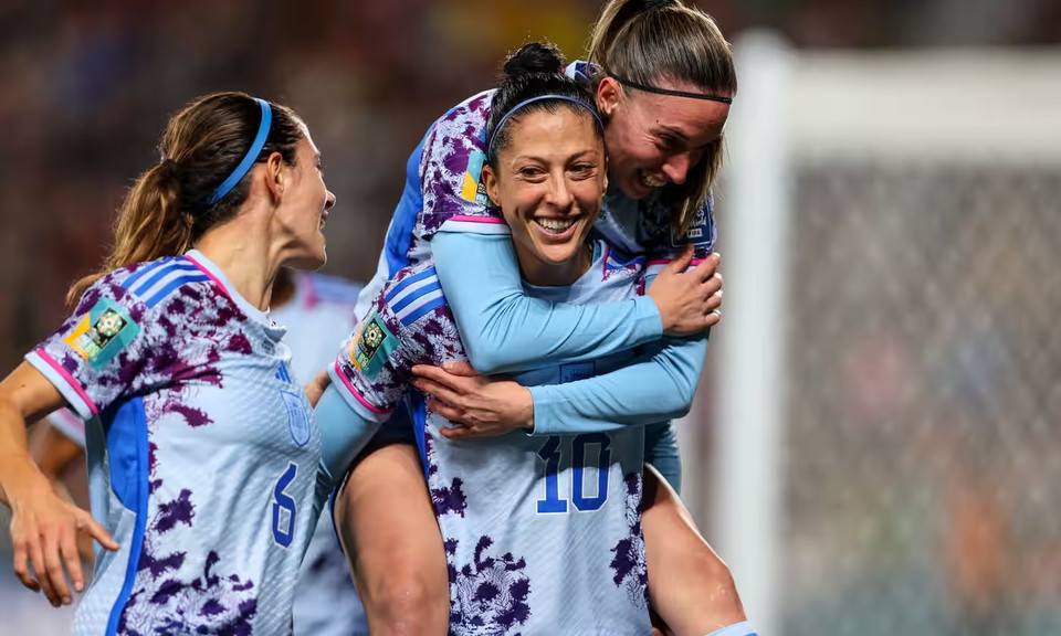 Đến phút 70, Conca có đường chuyền thuận lợi để Jennifer Hermoso Fuentes băng xuống ấn định 5-1 cho Tây Ban Nha. (Nguồn: Shutterstock)