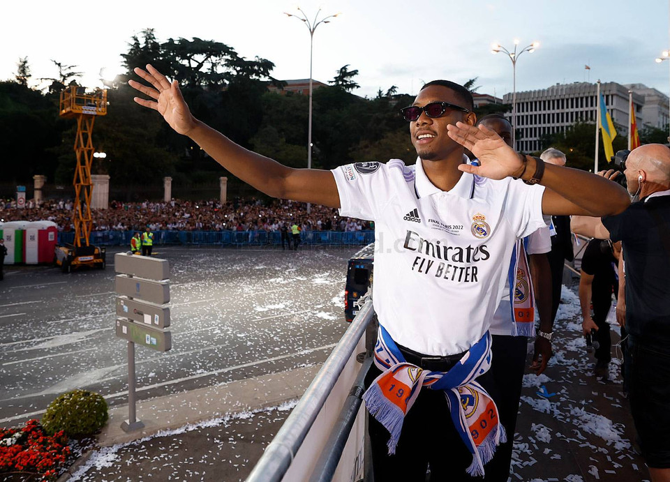 Đây là lần thứ 14 trong lịch sử Real Madrid đăng quang tại đấu trường Champions League. (Nguồn: Realmadrid)
