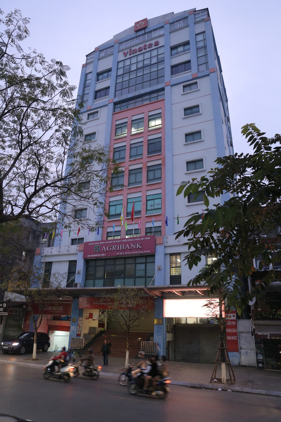 Trụ sở Tổng Công ty Chè Việt Nam (số 92 Võ Thị Sáu, Hai Bà Trưng, Hà Nội). (Ảnh: Hoàng Hiếu/TTXVN)