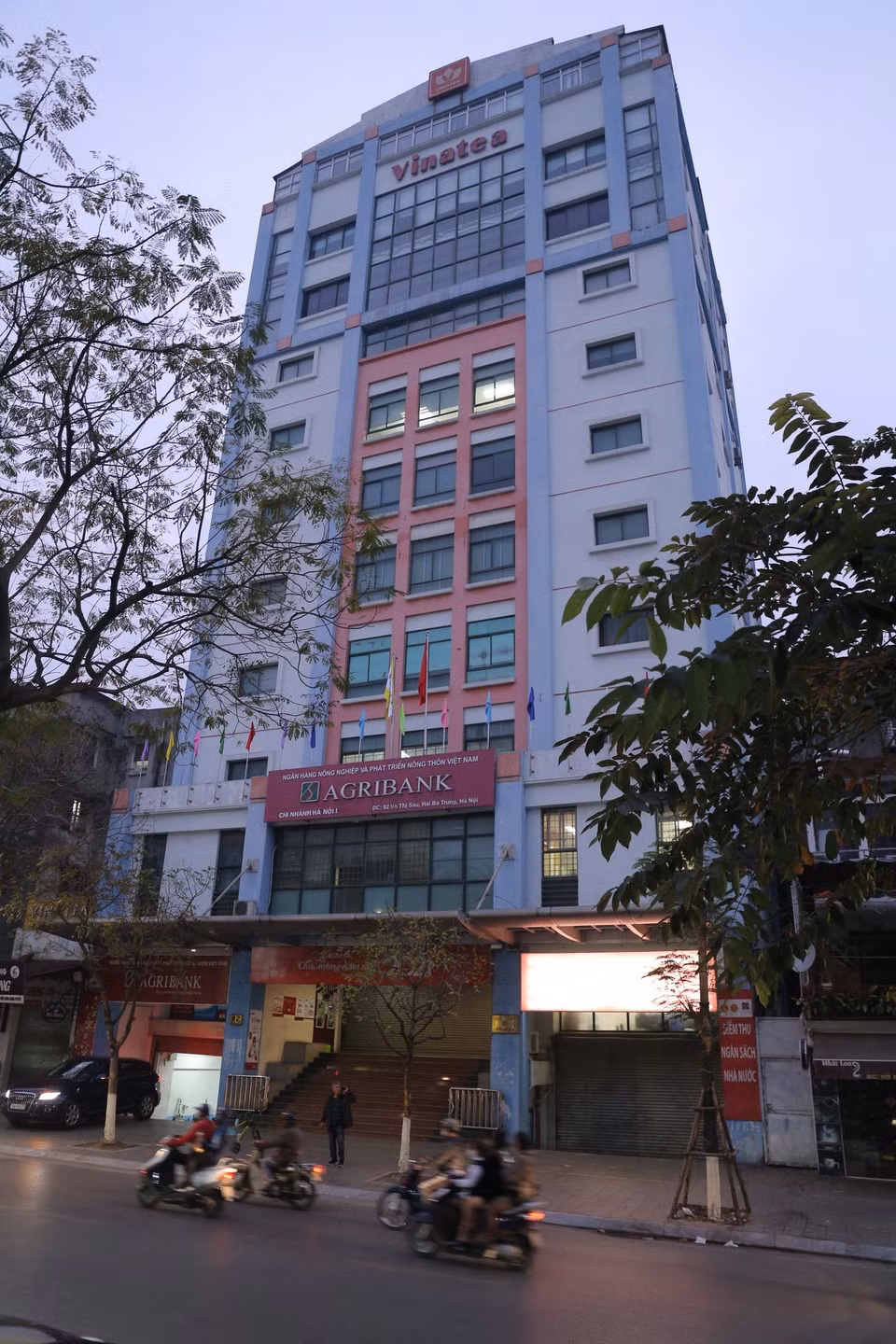 Trụ sở Tổng Công ty Chè Việt Nam (số 92 Võ Thị Sáu, Hai Bà Trưng, Hà Nội). (Ảnh: Hoàng Hiếu/TTXVN)