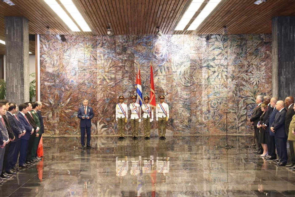 Tổng Bí thư, Chủ tịch nước Tô Lâm phát biểu. (Ảnh: Lâm Khánh/TTXVN)