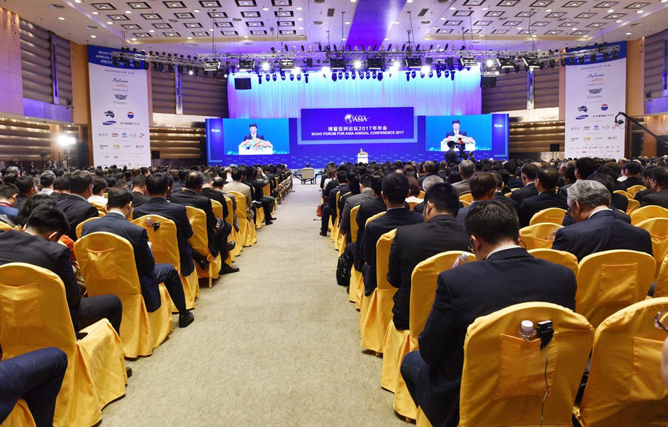 Toàn cảnh Diễn đàn. (Ảnh: Vĩnh Hà-Trung Kiên/Vietnam+)