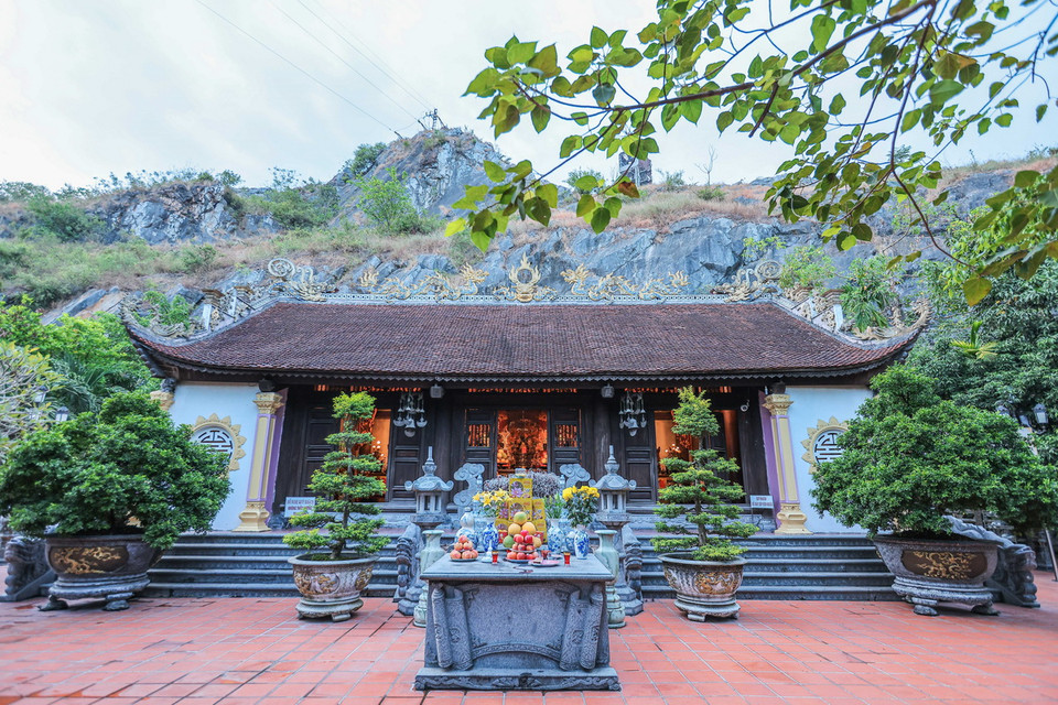 Đền thờ Đại vương Trần Quốc Tuấn. (Ảnh: Hoàng Hiếu/ TTXVN)