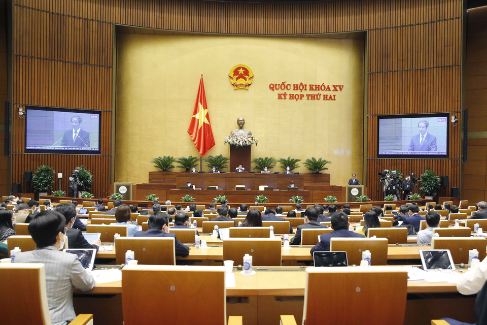 Bộ trưởng Bộ Giáo dục và Đào tạo Nguyễn Kim Sơn phát biểu. (Ảnh: Doãn Tấn/TTXVN)