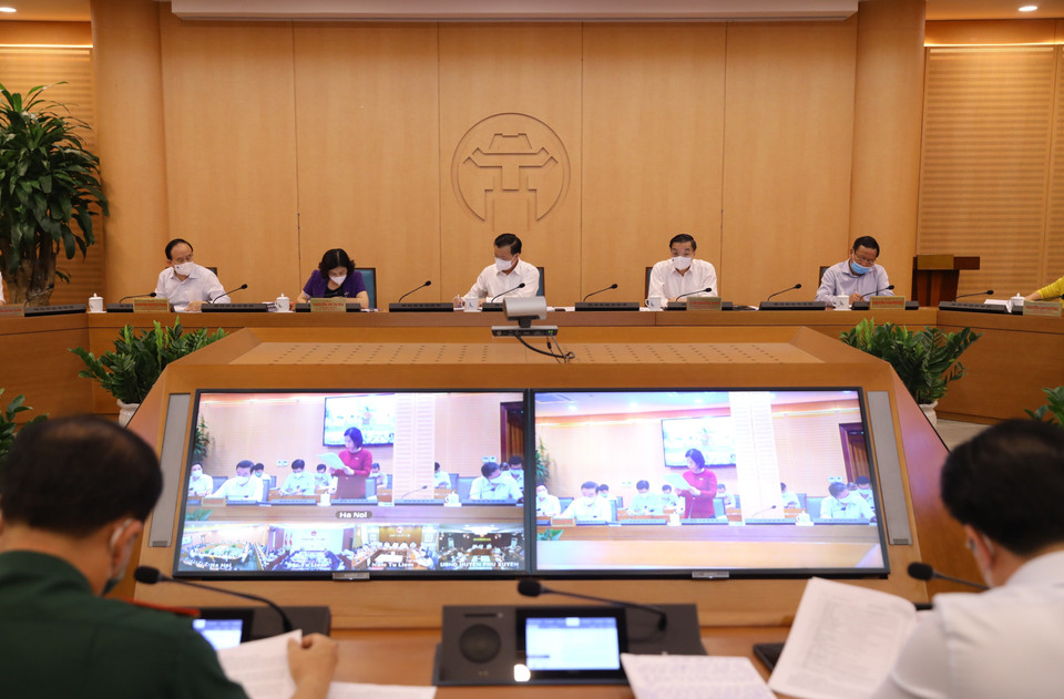 Quang cảnh cuộc họp. (Ảnh: Văn Điệp/TTXVN)