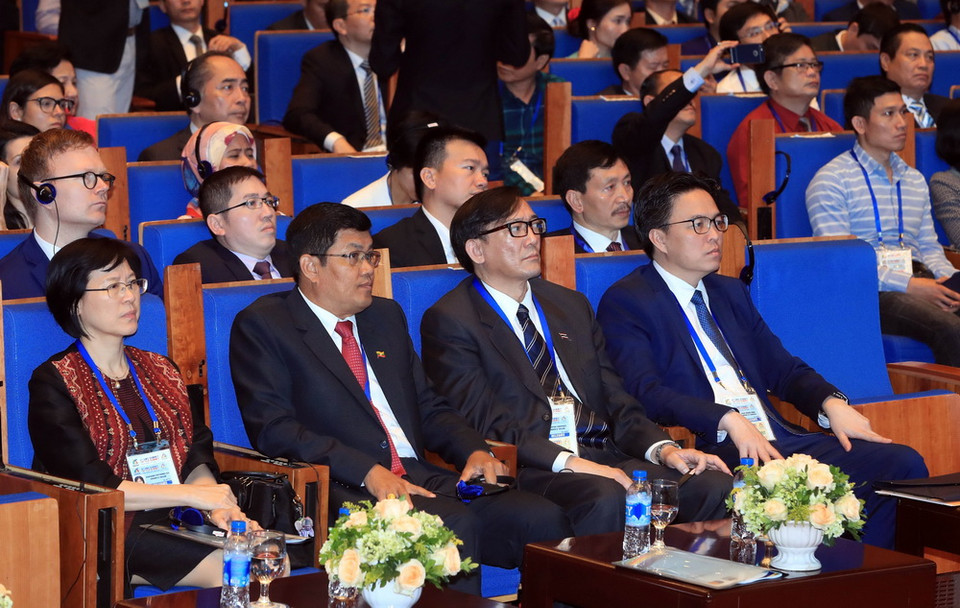 Các đại biểu tham dự Phiên họp toàn thể GMS 6. (Ảnh: TTXVN)