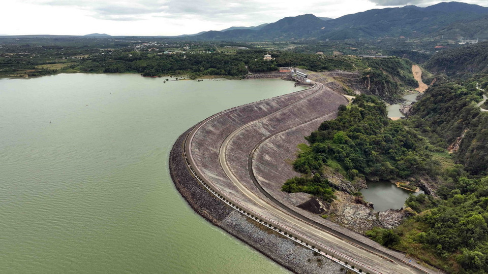 Hồ thủy điện Ialy (nhà máy thuỷ điện Ialy) ở thị trấn Ya Ly, huyện Chư Păh, tỉnh Gia Lai. (Ảnh: Vũ Sinh/TTXVN)
