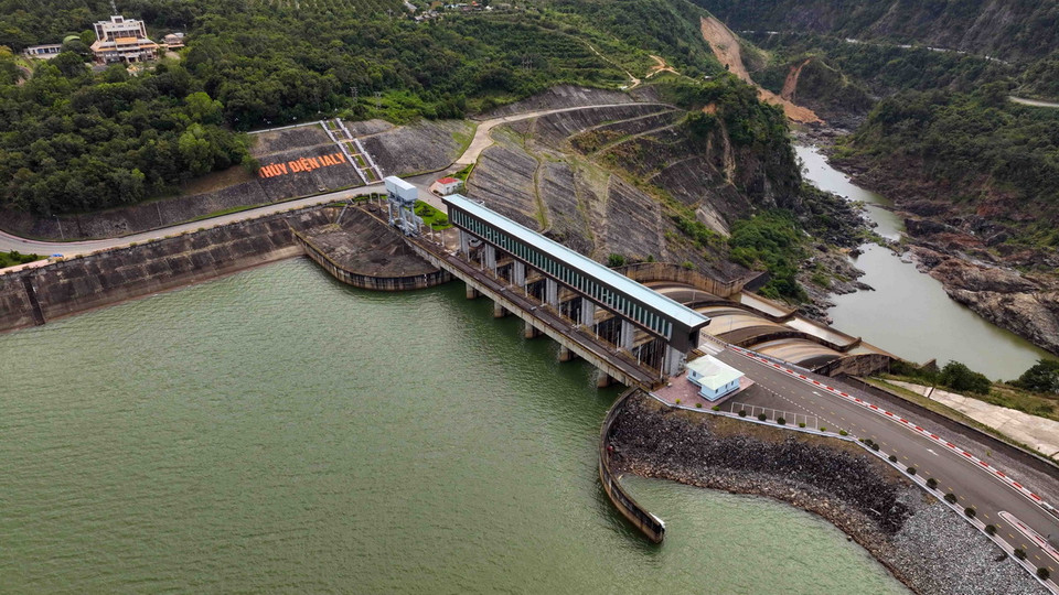 Hồ thủy điện Ialy (nhà máy thủy điện Ialy) ở thị trấn Ya Ly, huyện Chư Păh, tỉnh Gia Lai. (Ảnh: Vũ Sinh/TTXVN)