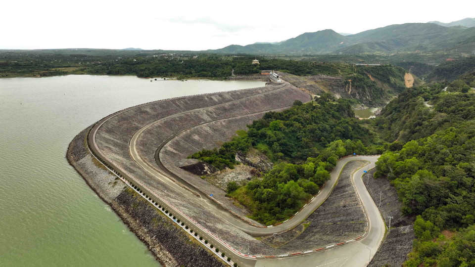 Hồ thủy điện Ialy (nhà máy thủy điện Ialy) ở thị trấn Ya Ly, huyện Chư Păh, tỉnh Gia Lai. (Ảnh: Vũ Sinh/TTXVN)