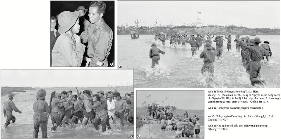 Bộ ảnh ''Từ ngục tối thắng lợi trở về'' của tác giả Chu Chí Thành (TTXVN) được nhận Giải thưởng Nhà nước đợt IV-năm 2012