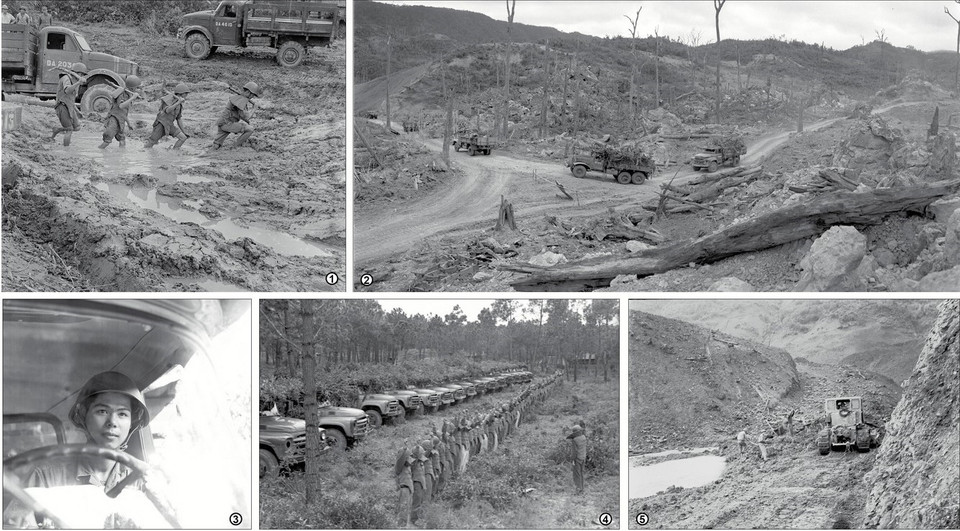 Bộ ảnh ''Đường 20 Quyết Thắng'' của tác giả Hứa Kiểm (TTXVN) được nhận Giải thưởng Nhà nước năm 2017.